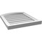 Ekena Millwork Arch Top Surface Mount PVC Gable Vent: Functional, w/ 2"W x 2"P Brickmould Sill Frame, 20"W x 24"H GVPAR20X2403SF - alternate 3